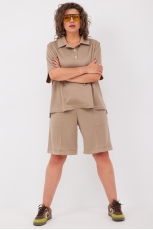 Шорты женские 8004 визон