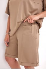 Шорты женские 8004 визон