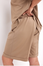 Шорты женские 8004 визон