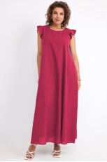 Платье 1046 рубин