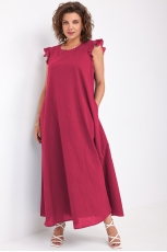 Платье 1046 рубин