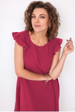 Платье 1046 рубин