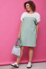 Платье 1047 шалфей