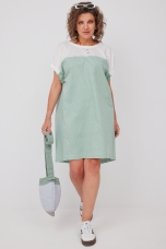 Платье 1047 шалфей