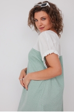 Платье 1047 шалфей