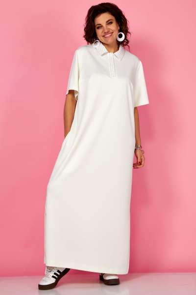 Платье 1051 молочный