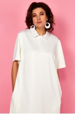 Платье 1051 молочный