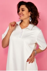 Платье 1051 молочный