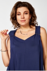 Платье 1053 синий