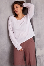 Блуза женская 4129 белый