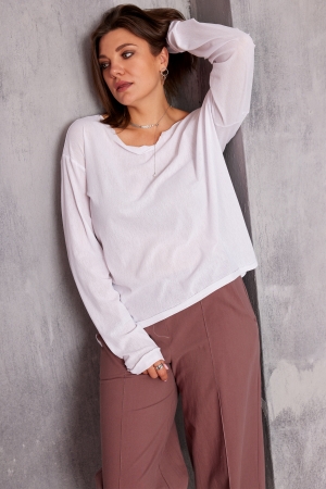 Блуза женская 4129 белый