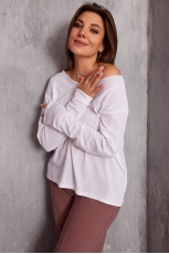 Блуза женская 4129 белый