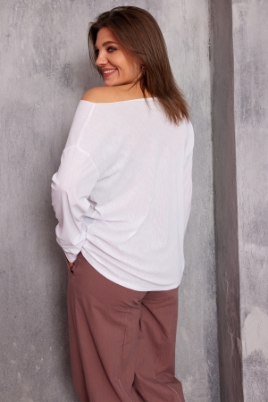 Блуза женская 4129 белый