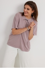 Блуза женская 4134 розовый пепел