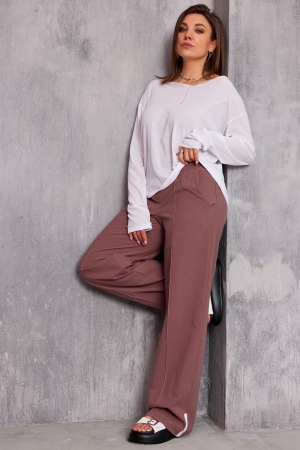 Брюки женские 6066 виноград