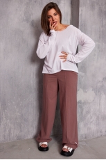 Брюки женские 6066 виноград