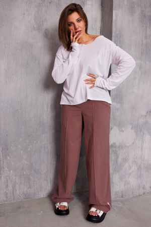 Брюки женские 6066 виноград