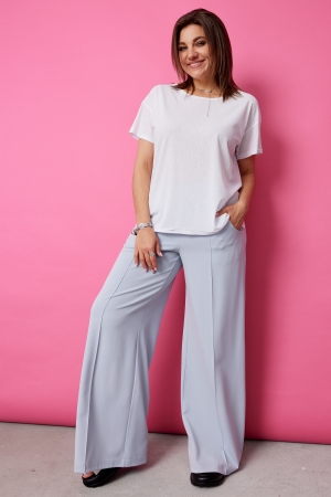 Брюки женские 6067 голубой