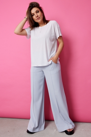 Брюки женские 6067 голубой