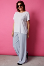 Брюки женские 6067 голубой