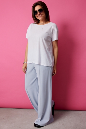 Брюки женские 6067 голубой