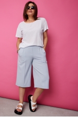 Бермуды женские 8009 голубой