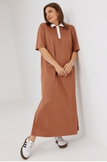 Платье 1051 терракот