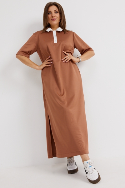 Платье 1051 терракот