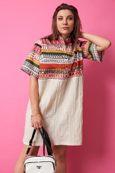 Платье 1054 шампань