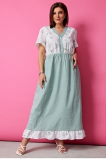 Платье 1055 шалфей