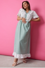 Платье 1055 шалфей