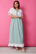 Платье 1055 шалфей