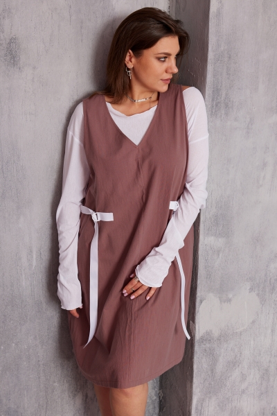 Платье 1057 виноград