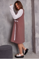 Платье 1057 виноград