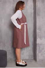 Платье 1057 виноград