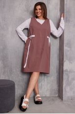 Платье 1057 виноград